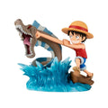 One Piece Monkey D. Luffy vs Local Sea Monster Log Stories World Collectable Mini-Figure