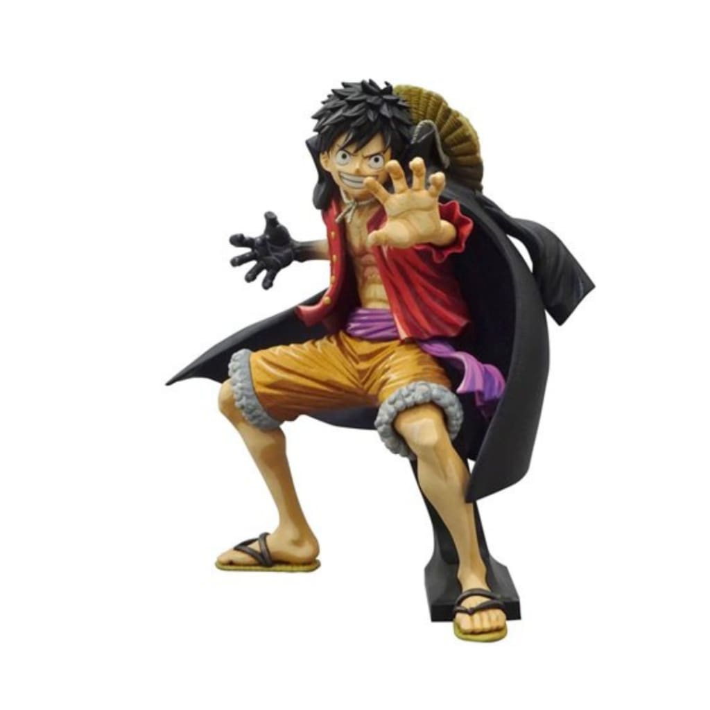 One Piece Monkey D. Luffy Wano Country II Manga Dimensions King of Artist Statue