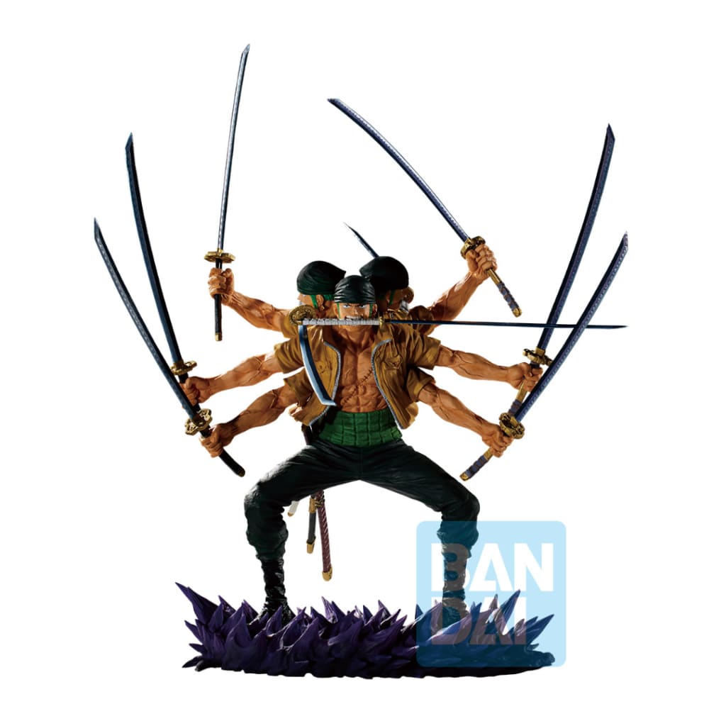 One Piece - Roronoa Zoro Ichibansho Figure (Genealogy of Swordsman's Soul Ver.)