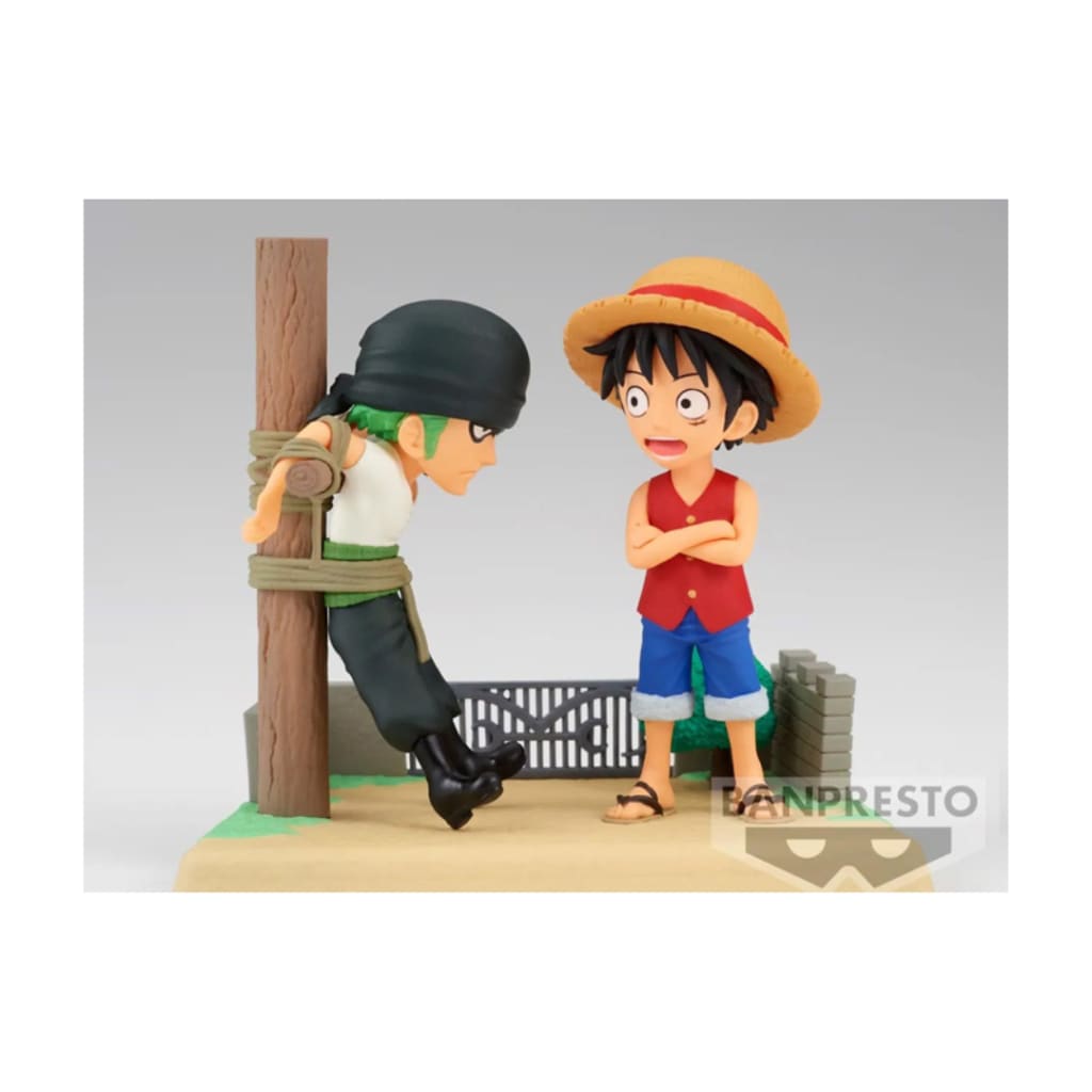 One Piece World Collectable Figure Log Stories Monkey D. Luffy and Roronoa Zoro