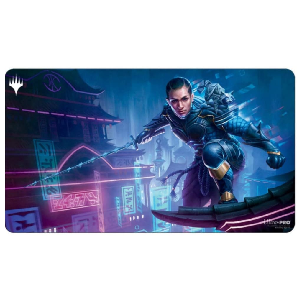 PLAY MAT MTG KAMIGAWA NEON DYNASTY v2