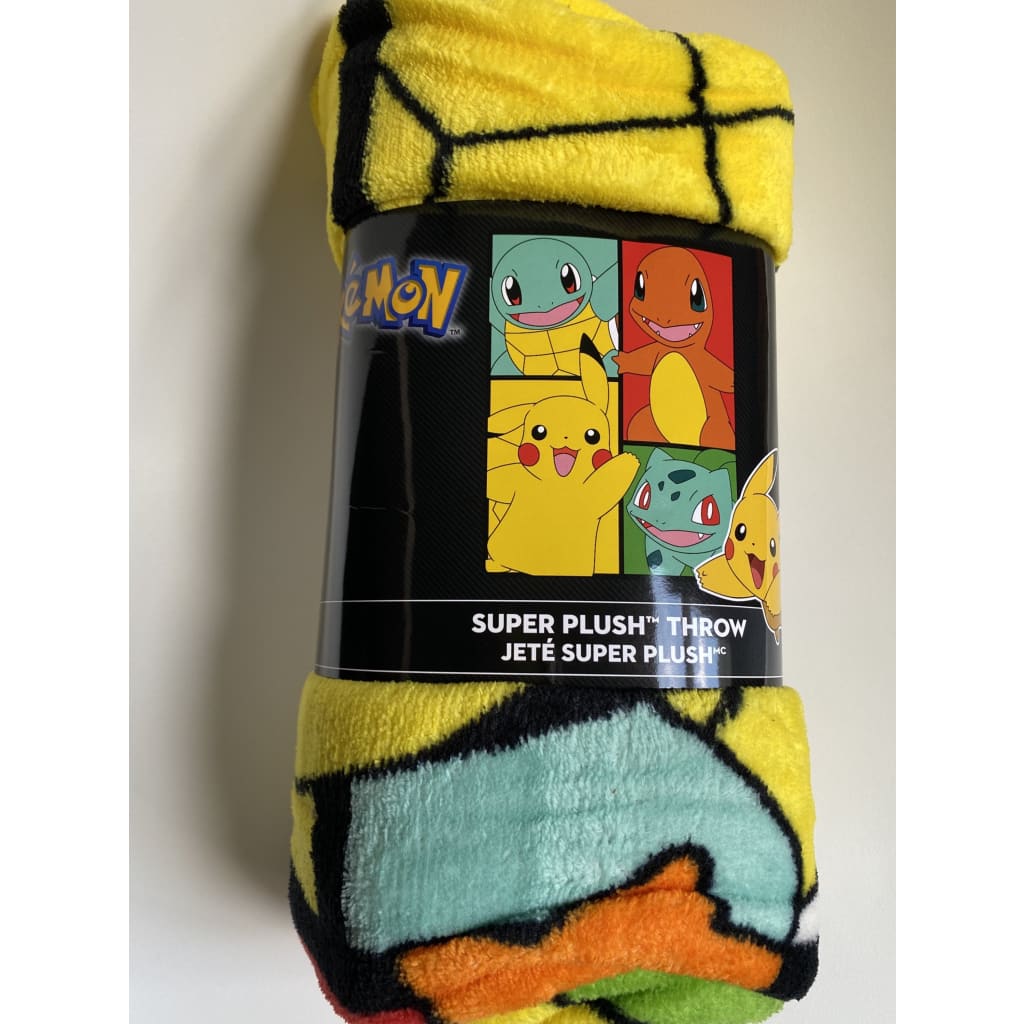 Pokemon Kanto Plush Blanket