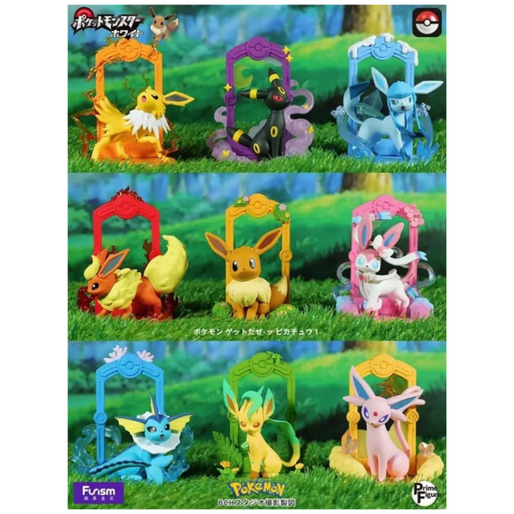 Pokemon Let's Go Eevee Blind Box series by Funism