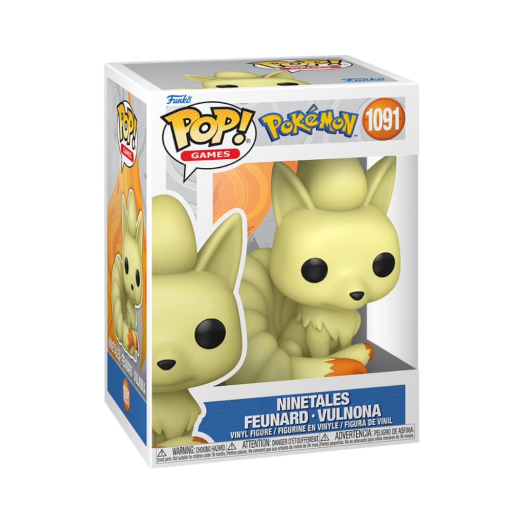 Pokemon Ninetales Funko Pop! Vinyl Figure #1091