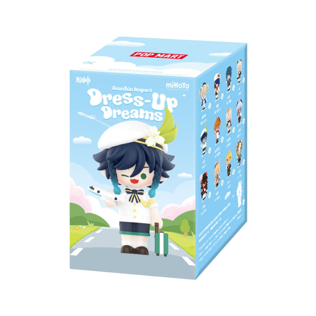 Pop Mart Genshin Impact Dress-Up Dreams Themed Chibi Series Figures Blind Box