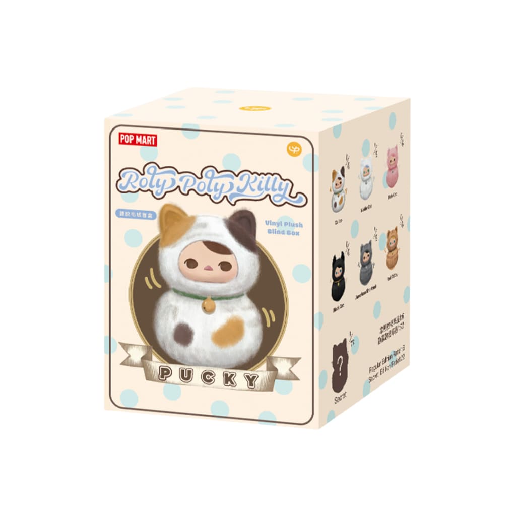 PUCKY Roly-Poly Kitty Series-Vinyl Plush Blind Box