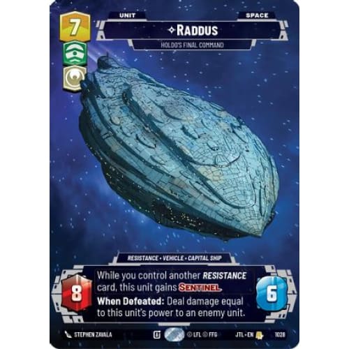 Raddus - Holdo's Final Command (Prestige) (1028)