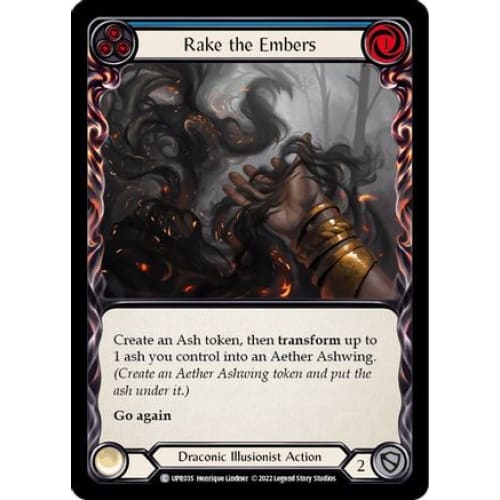 Rake the Embers (Blue) (UPR035) - Uprising