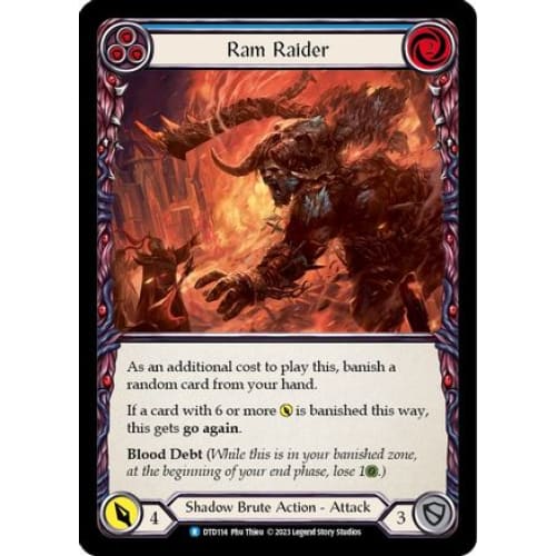 Ram Raider (Blue) (DTD114) - Dusk till Dawn