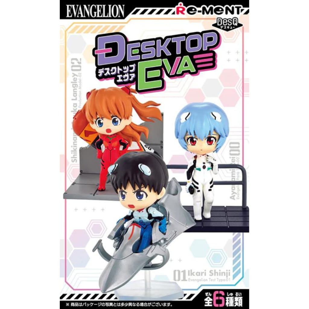 Re-Ment Evangelion DesQ DESKTOP EVA Series