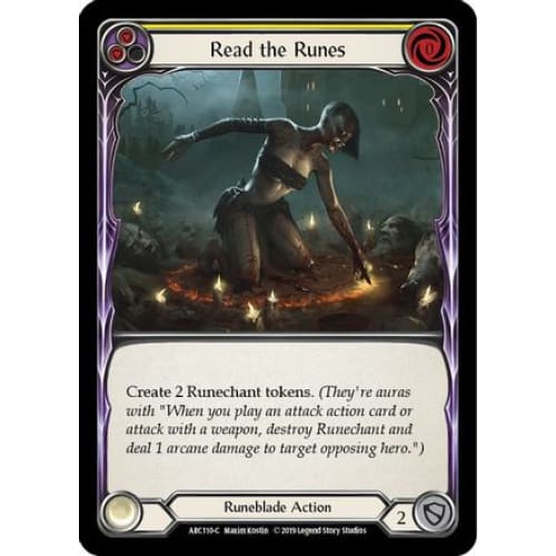 Read the Runes (Yellow) (ARC110) - Arcane Rising Unlimited Edition