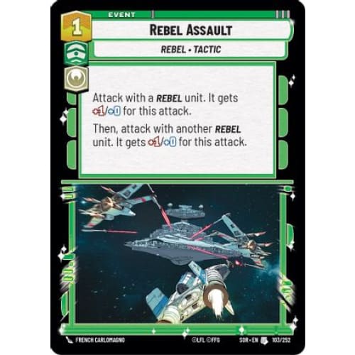 Rebel Assault (103/252)  Foil