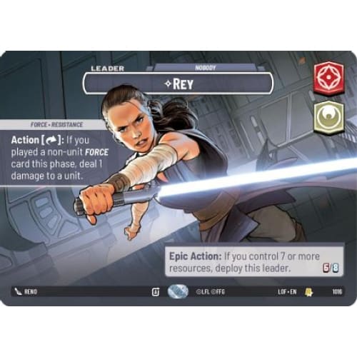 Rey - Nobody (Showcase) (1016)  Foil