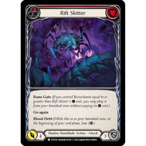 Rift Skitter (Red) (DTD152) - Dusk till Dawn
