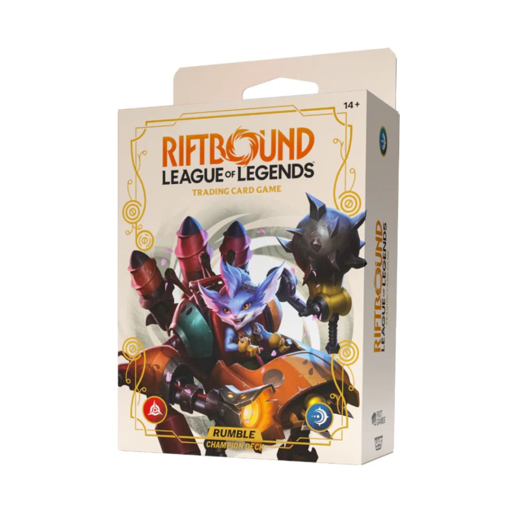 Riftbound: League of Legends - Spiritforged Champion Deck - Rumble