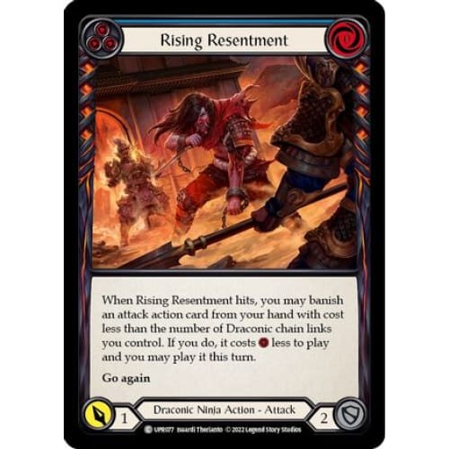 Rising Resentment (Blue) (UPR077) - Uprising