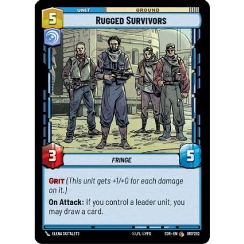 Rugged Survivors (067/252)  Foil