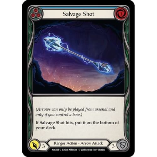 Salvage Shot (Blue) (ARC068) - Arcane Rising Unlimited Edition