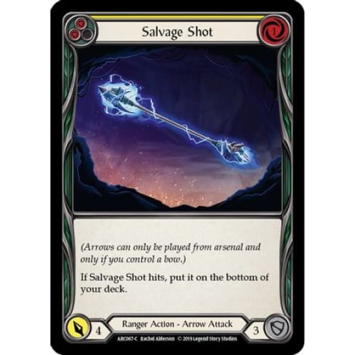 Salvage Shot (Yellow) (ARC067) - Arcane Rising Unlimited Edition