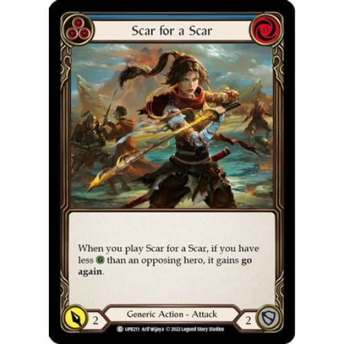 Scar for a Scar (Blue) (UPR211) - Uprising