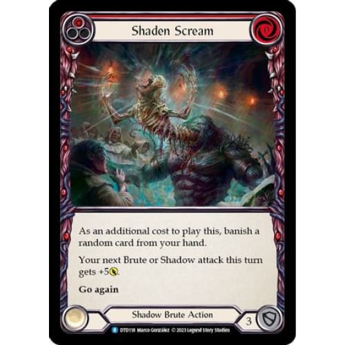 Shaden Scream (Red) (DTD118) - Dusk till Dawn
