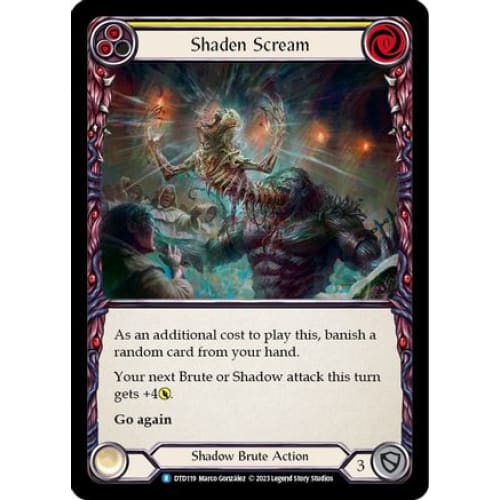 Shaden Scream (Yellow) (DTD119) - Dusk till Dawn