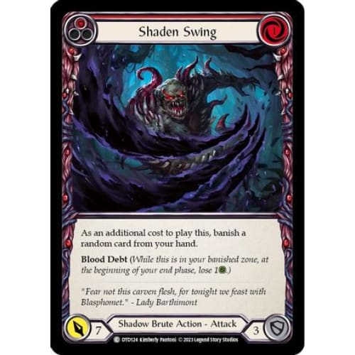 Shaden Swing (Red) (DTD124) - Dusk till Dawn