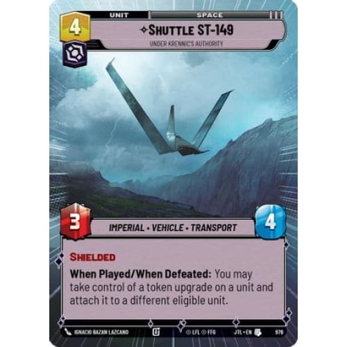 Shuttle ST-149 - Under Krennic's Authority (Hyperspace Foil) (976)  Foil