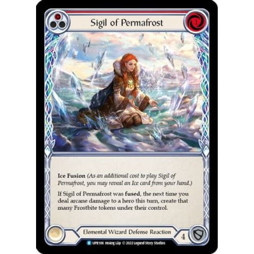Sigil of Permafrost (Red) (UPR106) - Uprising