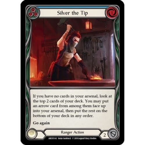 Silver the Tip (Blue) (ARC053) - Arcane Rising Unlimited Edition