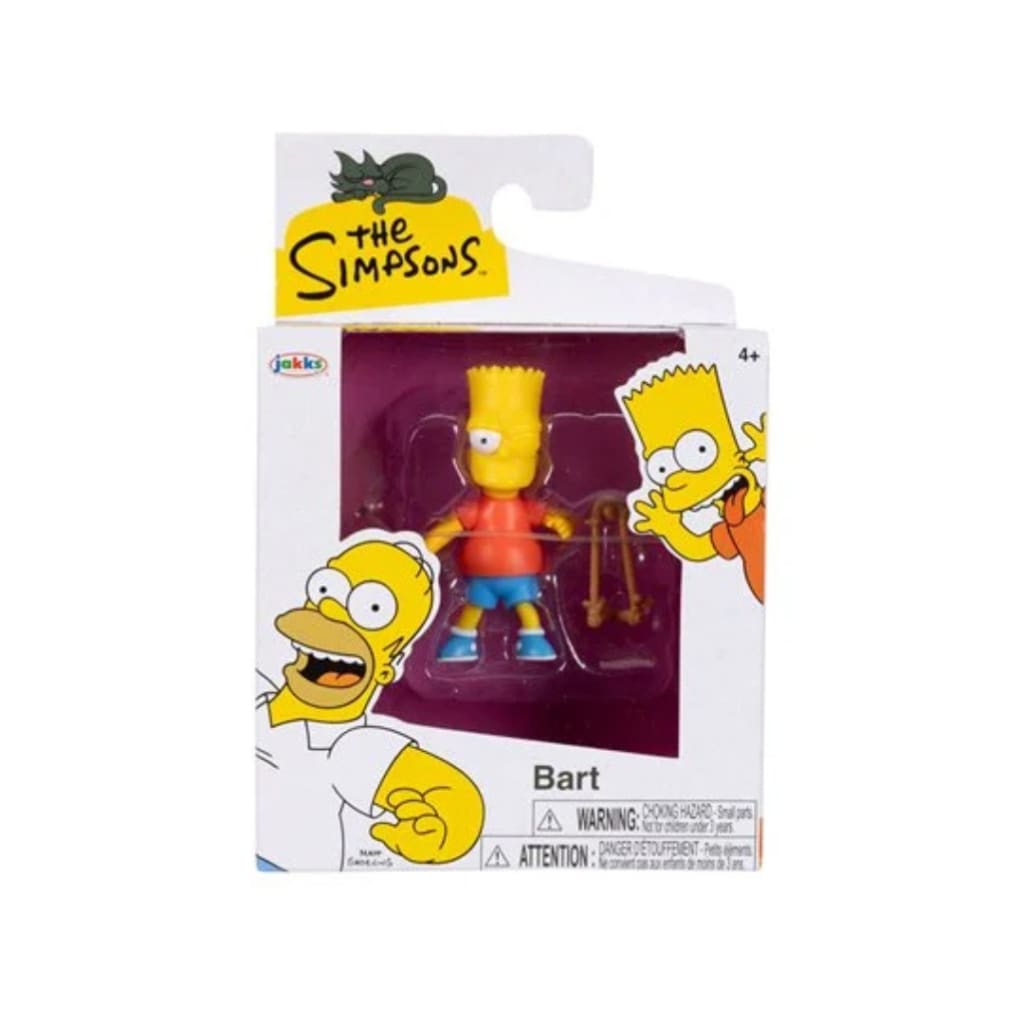 The Simpsons 2 1/2-Inch Scaled Wave 1 Action Figure Bart Simpson