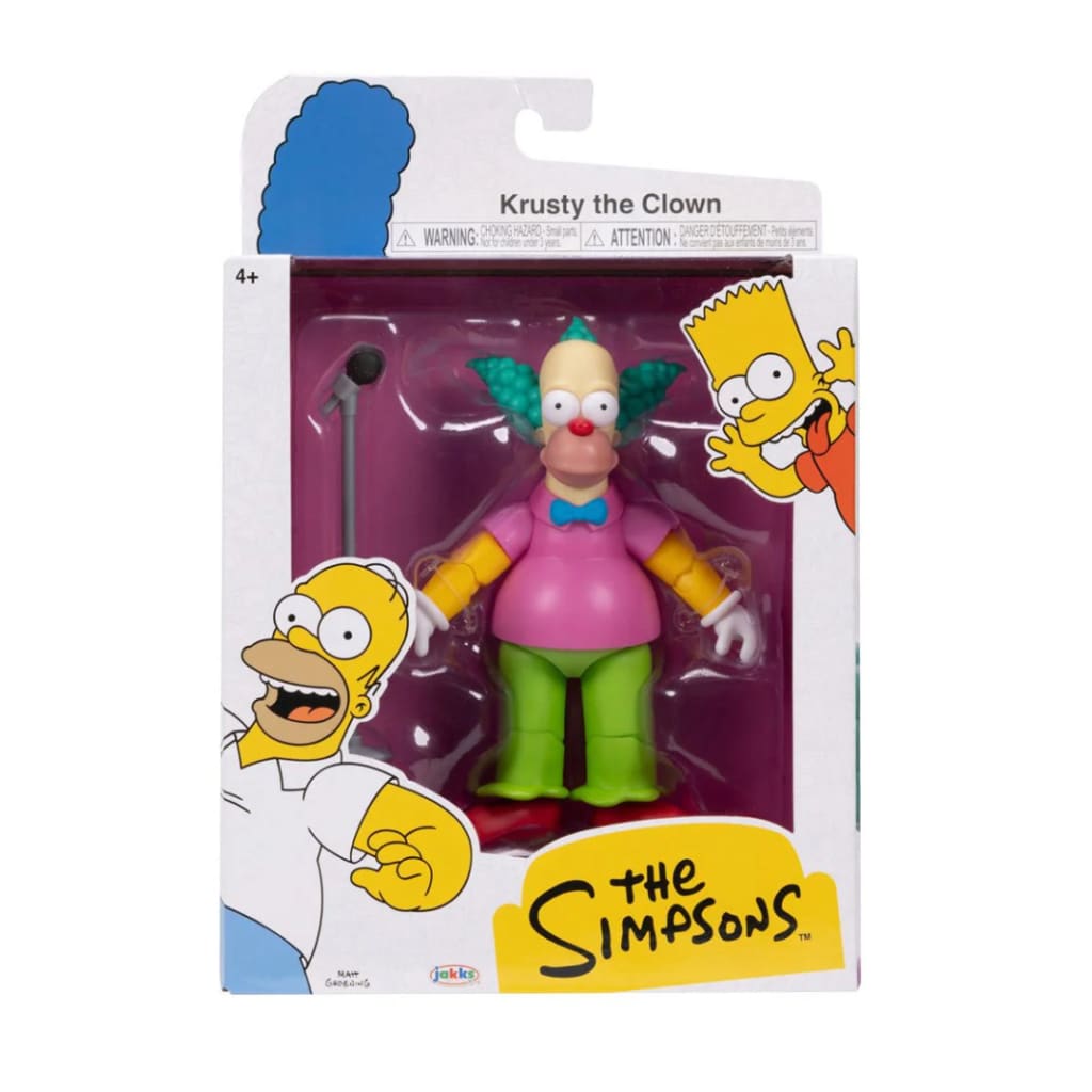 The Simpsons 5-Inch Wave 2 Krusty the Clown Action Figure