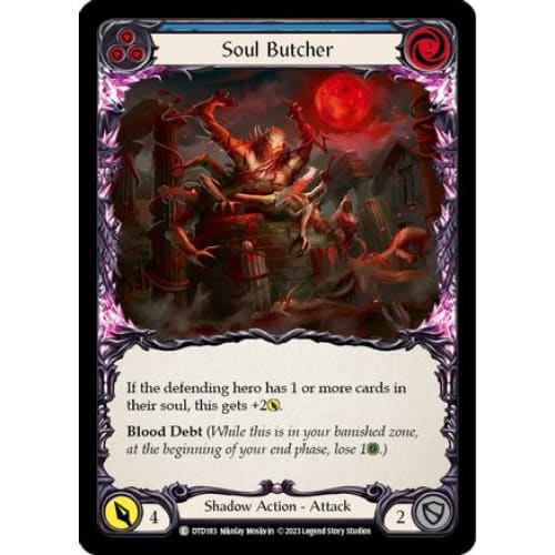 Soul Butcher (Blue) (DTD183) - Dusk till Dawn