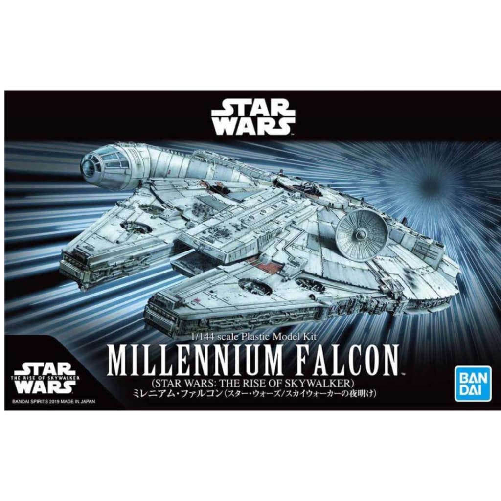 Star Wars: The Rise of Skywalker Millennium Falcon 1/144 Scale Model Kit