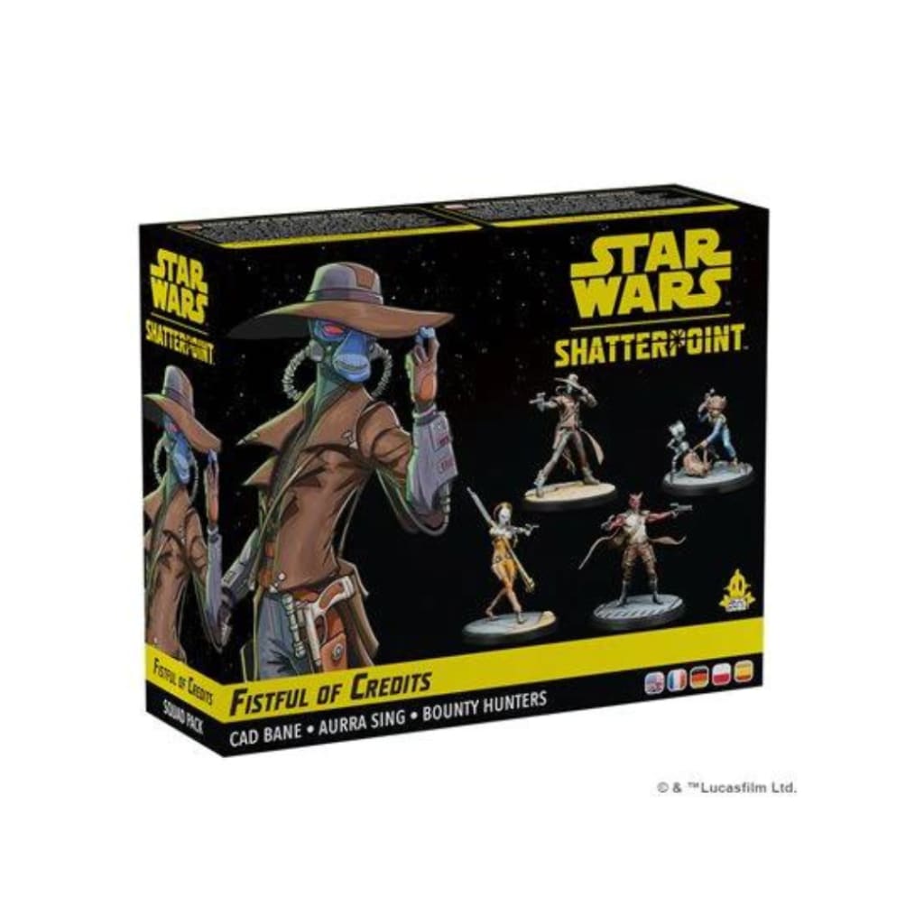 Star Wars: Shatterpoint - Fistful Of Credits: Cad Bane Squad Pack
