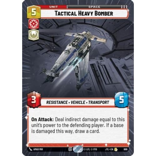 Tactical Heavy Bomber (Hyperspace Foil) (886)  Foil