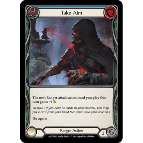 Take Aim (Blue) (ARC056) - Arcane Rising Unlimited Edition
