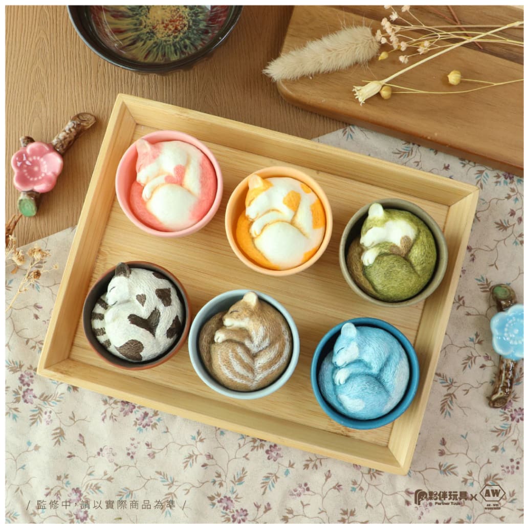 Teacup Creatures Cat Blind Box Series
