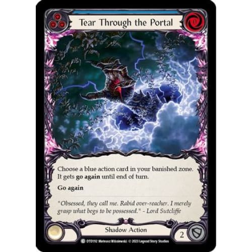 Tear Through the Portal (Blue) (DTD192) - Dusk till Dawn
