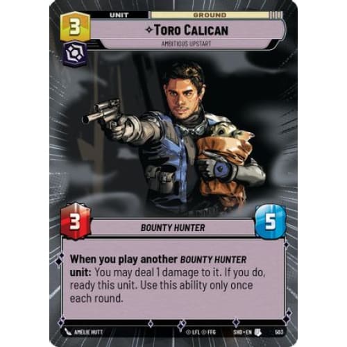 Toro Calican - Ambitious Upstart (Hyperspace) (503)  Foil
