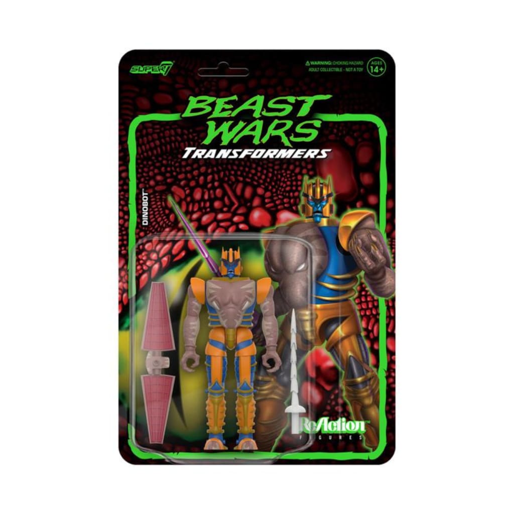 Transformers: Beast Wars ReAction Dinobot Figure