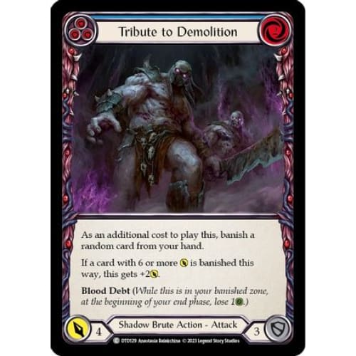 Tribute to Demolition (Blue) (DTD129) - Dusk till Dawn