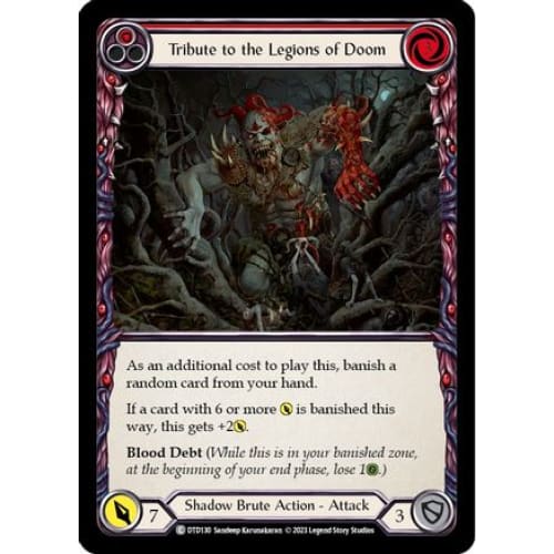 Tribute to the Legions of Doom (Red) (DTD130) - Dusk till Dawn