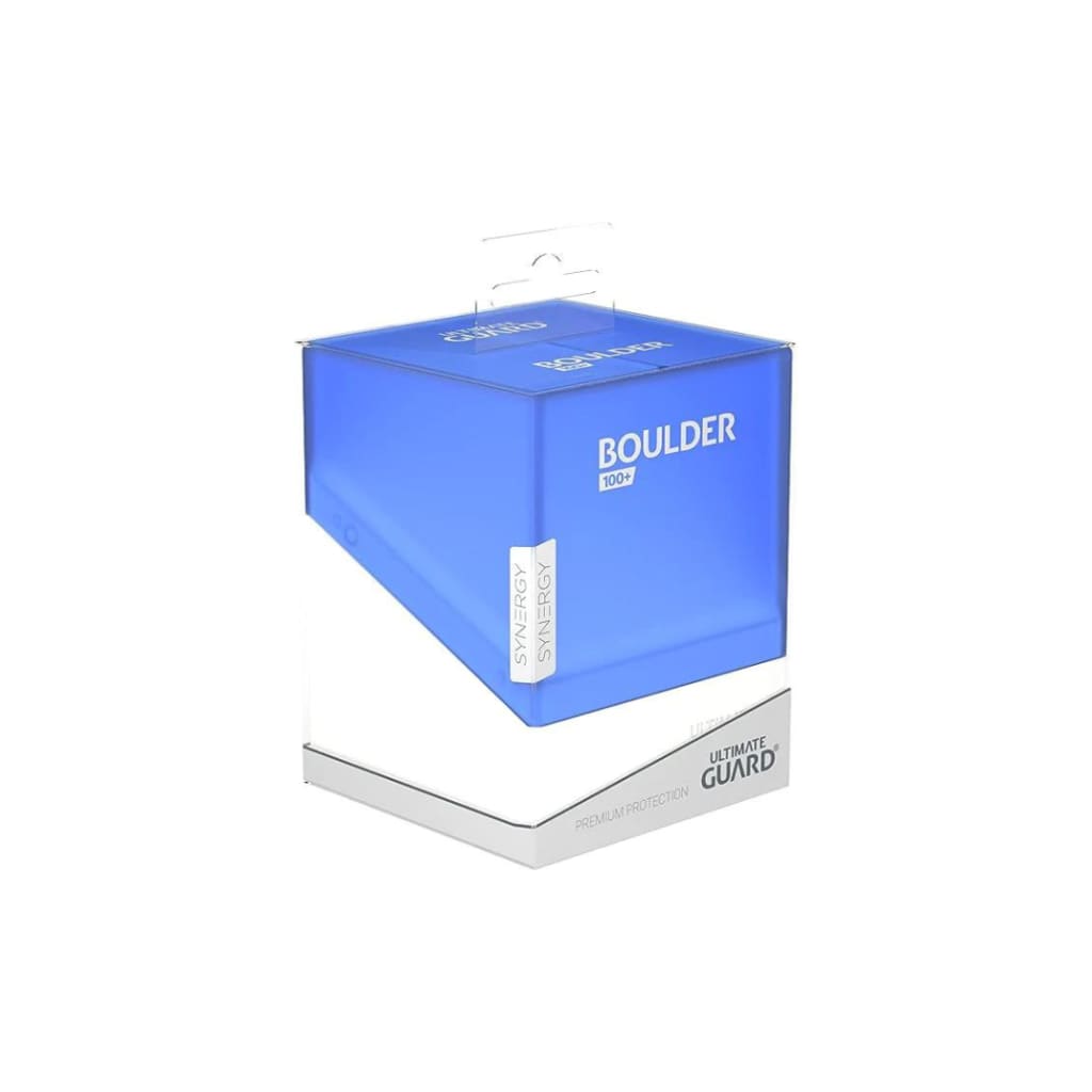 Ultimate Guard - BOULDER 100+ SYNERGY White/Blue