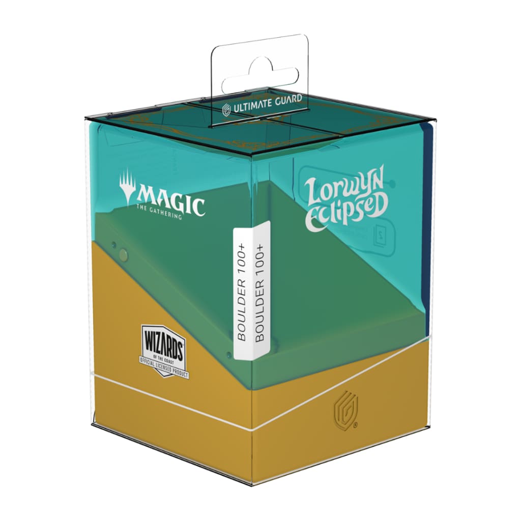 Ultimate Guard MTG Boulder Deck Case - 100+ - Lorwyn Eclipsed - Blue/Yellow