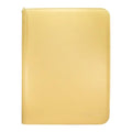 Ultra Pro - 9 Pocket Vivid Zip Pro Binder - Yellow