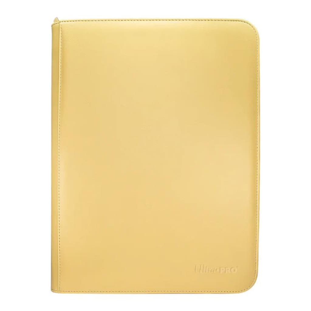 Ultra Pro - 9 Pocket Vivid Zip Pro Binder - Yellow