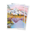 Ultra Pro Bob Ross Mighty Mountain Lake 105ct APEX™ Deck Protector Sleeves