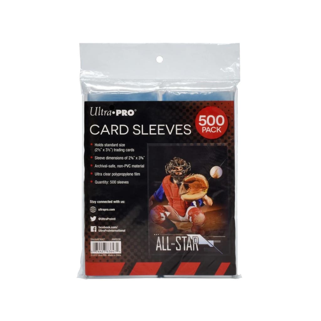 ULTRA PRO - CARD SLEEVES - "PENNY SLEEVES" - 500 COUNT