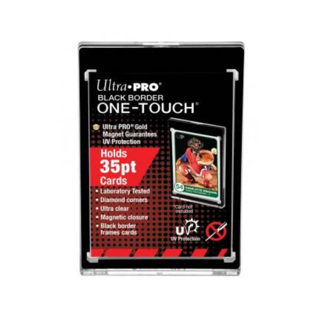 ULTRA PRO - MAGNETIC ONE TOUCH - 35PT BLACK BORDER